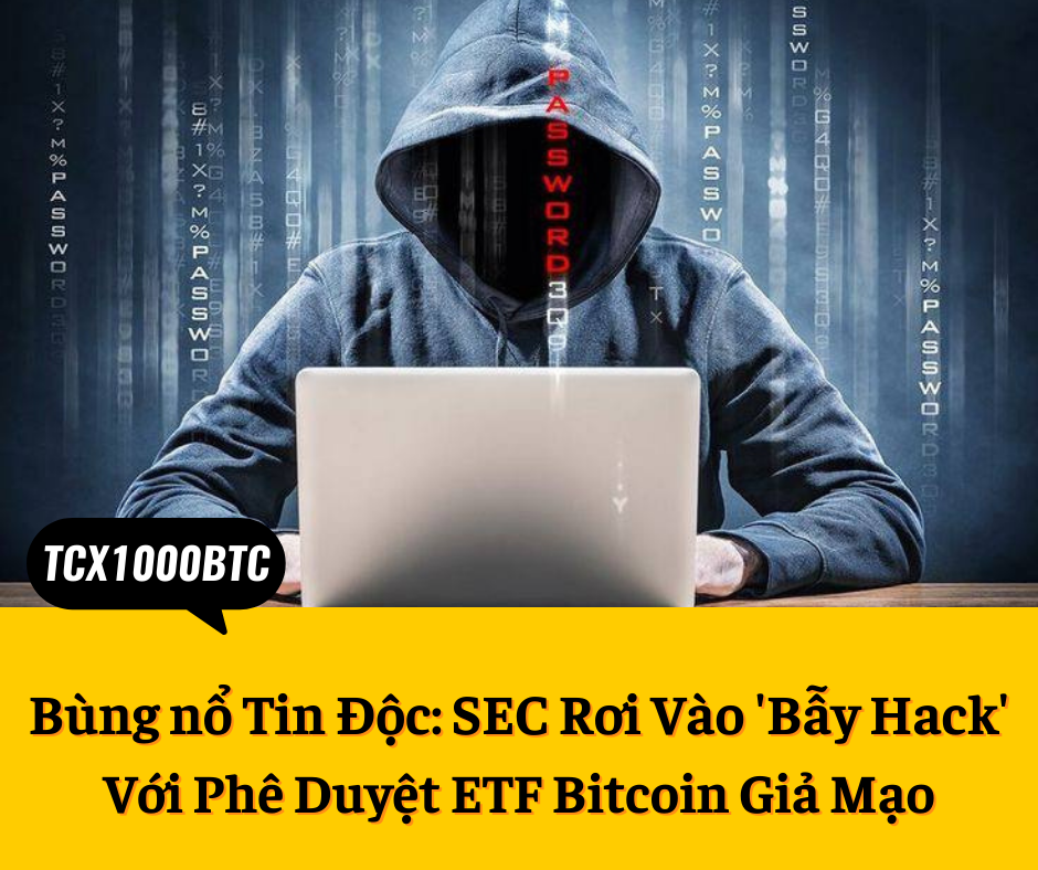 Bùng nổ Tin Độc: SEC Rơi Vào 'Bẫy Hack' Với Phê Duyệt ETF Bitcoin Giả Mạo