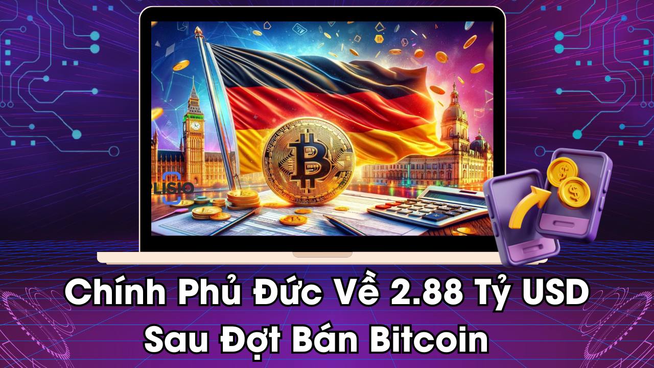 Chính Phủ Đức Về 2.88 Tỷ USD Sau Đợt Bán Bitcoin 