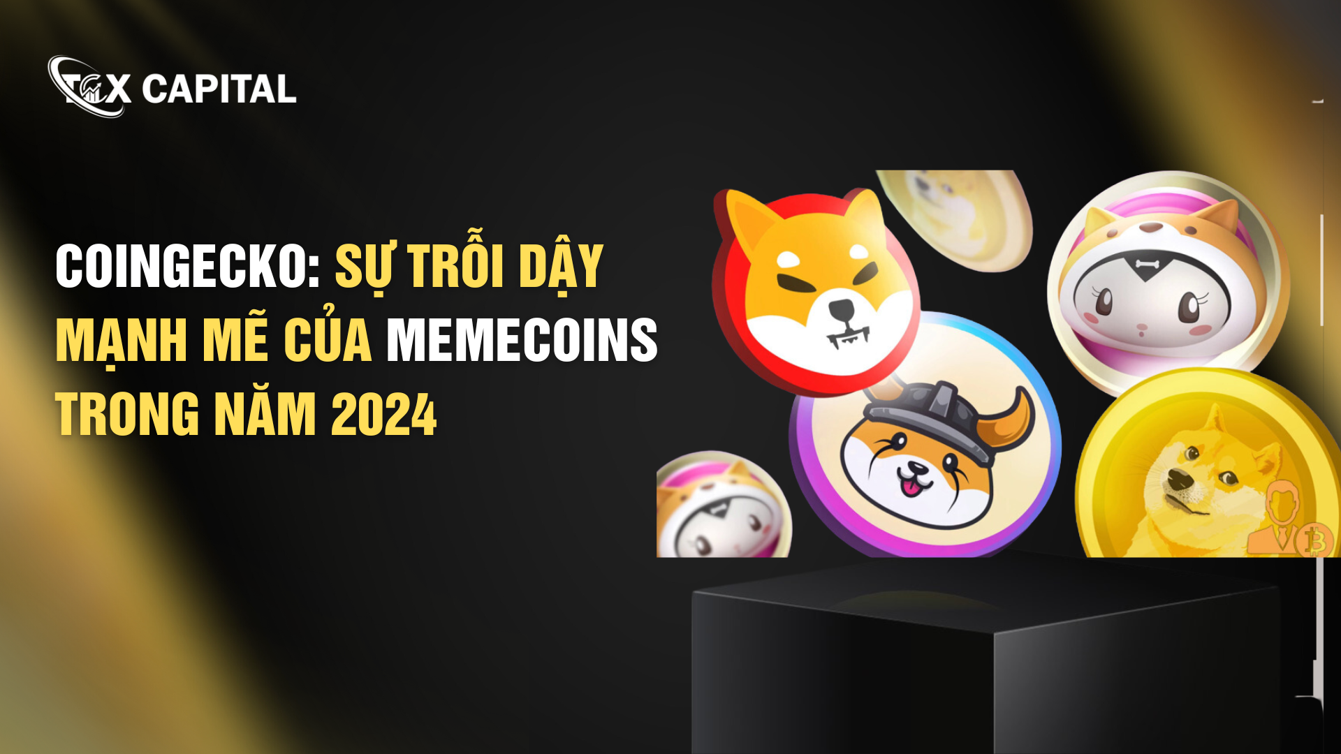 CoinGecko: Sự Trỗi Dậy Mạnh Mẽ Của Memecoins Trong Năm 2024