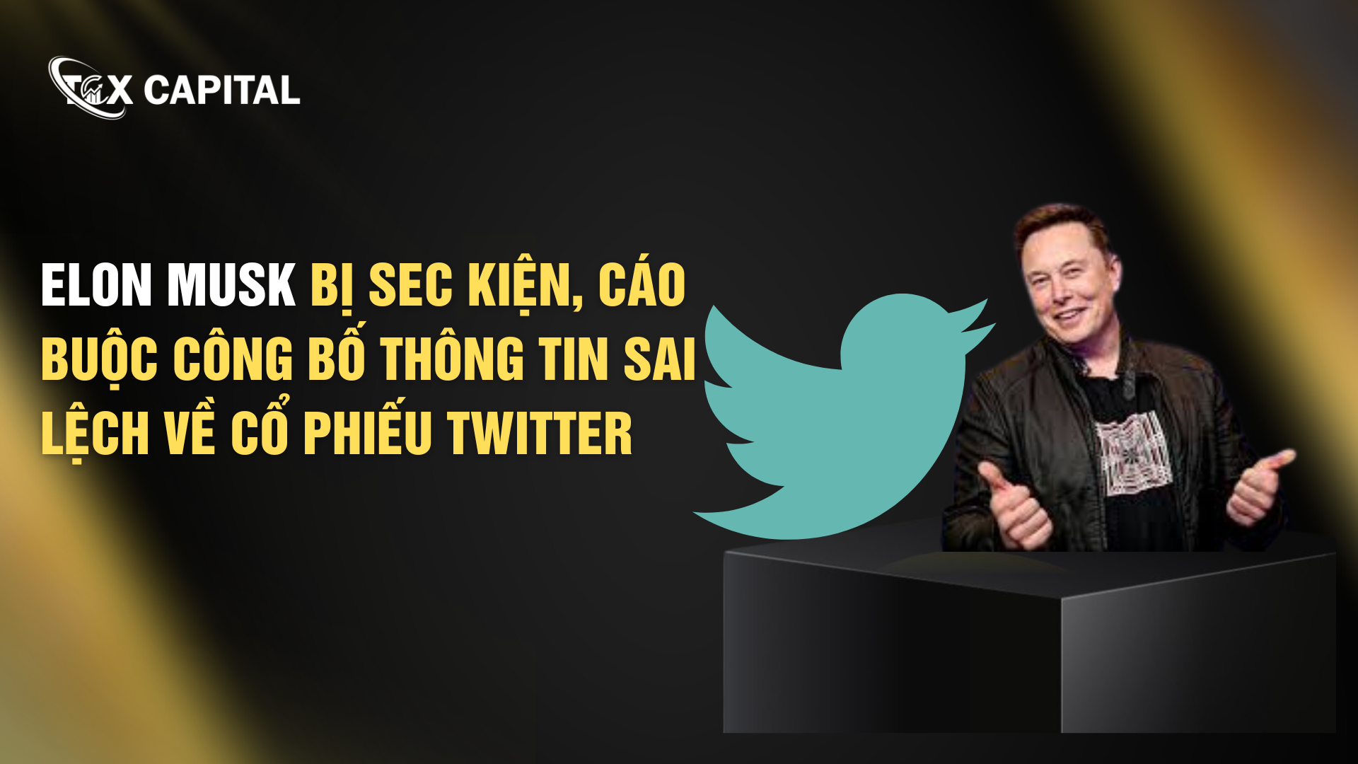 Elon Musk Bị SEC Kiện, Cáo Buộc Công Bố Thông Tin Sai Lệch Về Cổ Phiếu Twitter