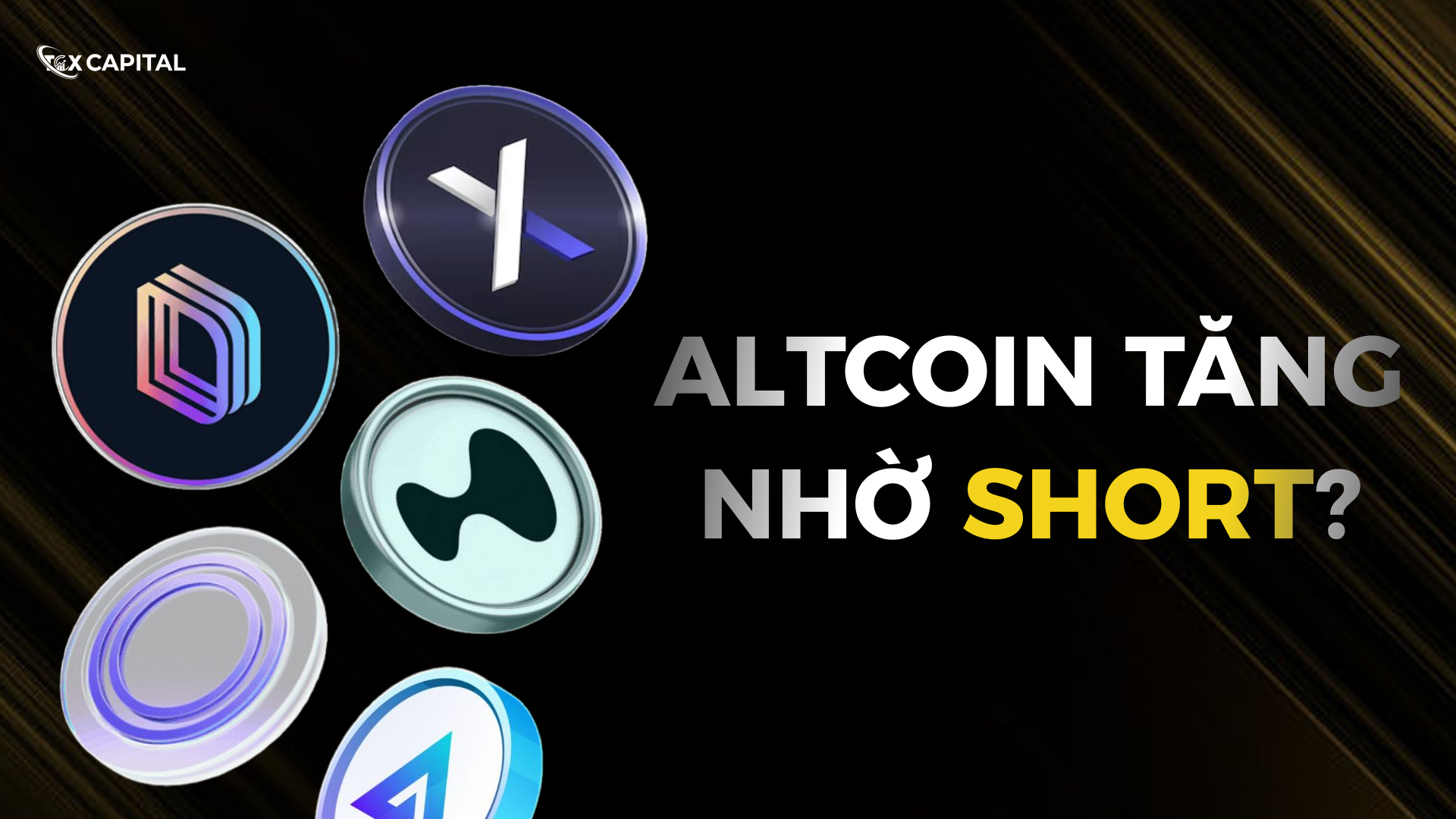 altcoin tăng nhờ short