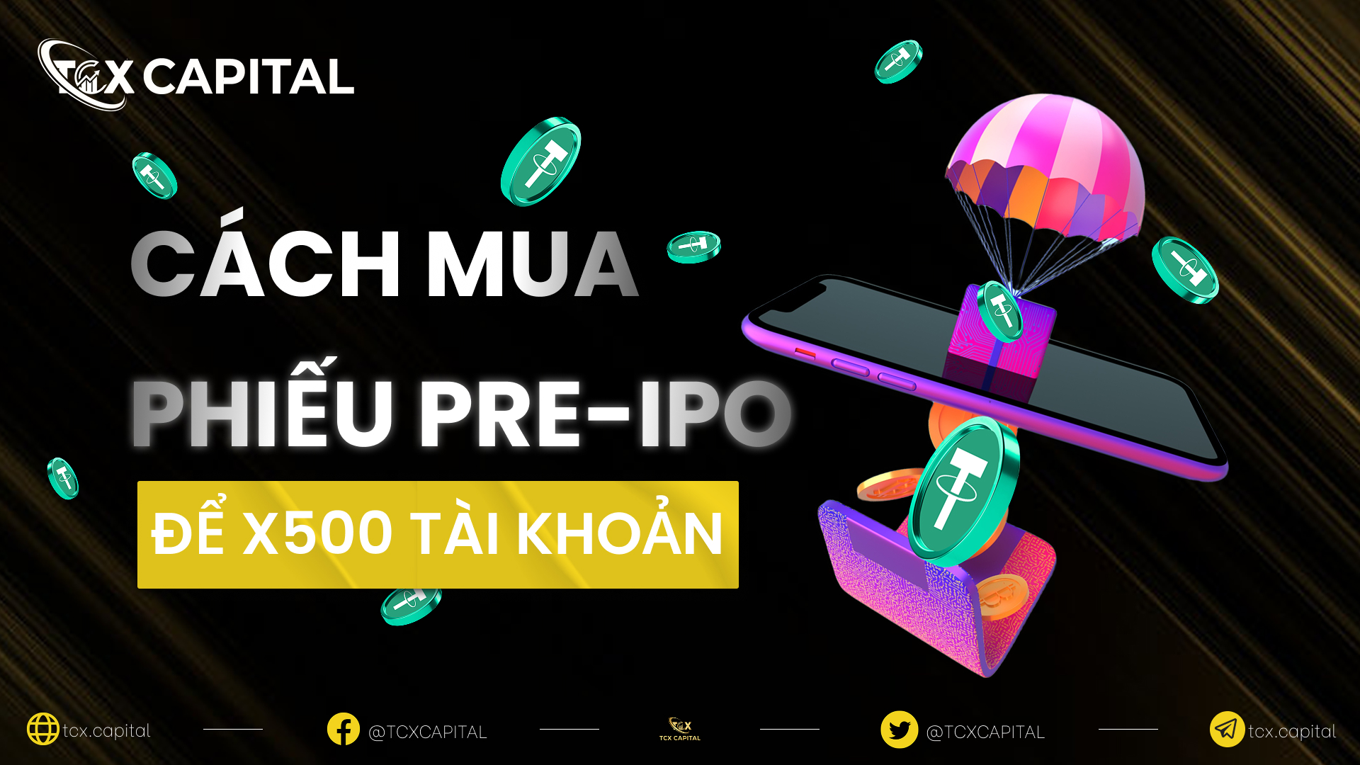Làm sao để mua cổ phiếu Pre-IPO trước khi nó x500?