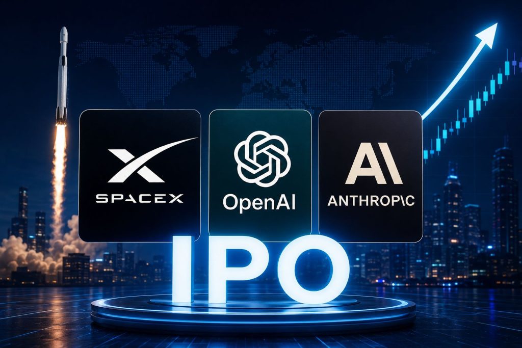 3 đại siêu phẩm IPO trong năm 2026 này có thể làm thị trường chứng khoán và cypto sụp đổ?